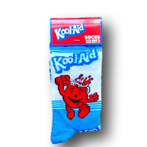 3/$20 Kool-Aid Retro Drink Funny Novelty Crew Socks - NWT